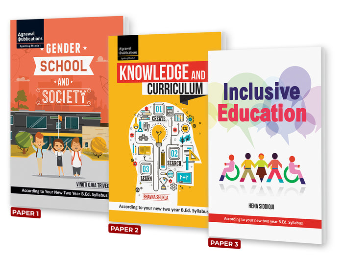 Gender , school and society 
Knowledge and curriculum 
Inculsive Education