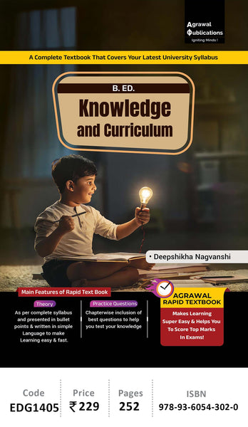 Knowledge and Curriculum Bihar B.Ed & Jharkhand B.Ed Universities Year 2 Paper 8