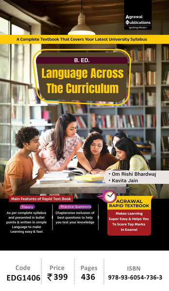 Language Across the Curriculum Bihar B.Ed & Jharkhand B.Ed Universities Year 1 Paper 4