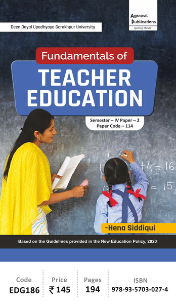 Fundamental of teacher Education | Deen Dayal Upadhyaya Gorakhpur University, Gorakhpur, Universities