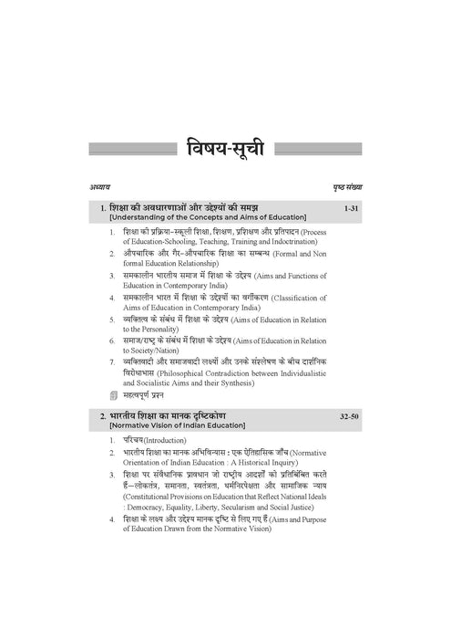 Samkalin Bharat Aur Shiksha | All Bihar B.Ed Universities | B.ED 1st Year 2nd Paper