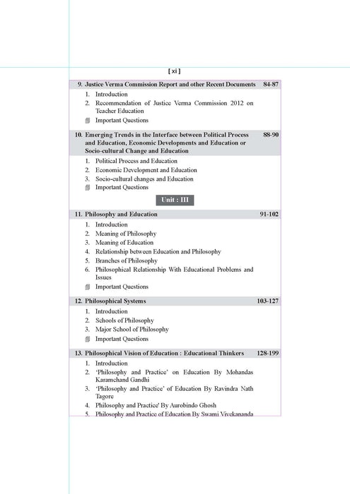 Contemporary India and Education | All Bihar B.Ed & Jharkhand B.Ed Universities Year 1 Paper 2