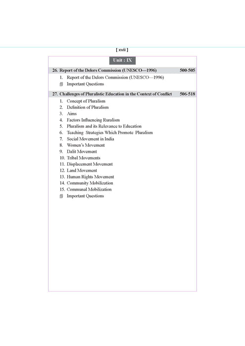 Contemporary India and Education | All Bihar B.Ed & Jharkhand B.Ed Universities Year 1 Paper 2